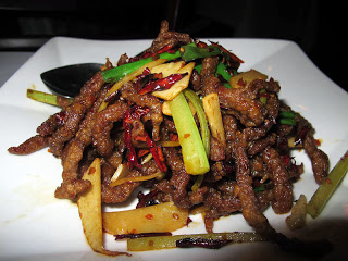Wa Jeal Sichuan Cuisine beef strips