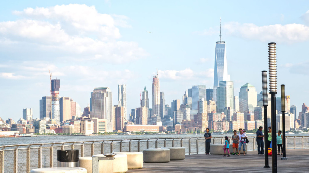 manhattan skyline hoboken