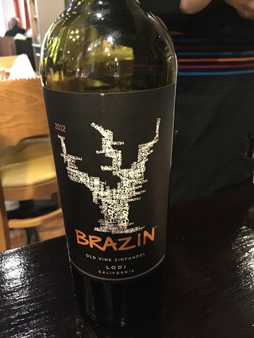 Brazin Old Vine Zinfandel 2012