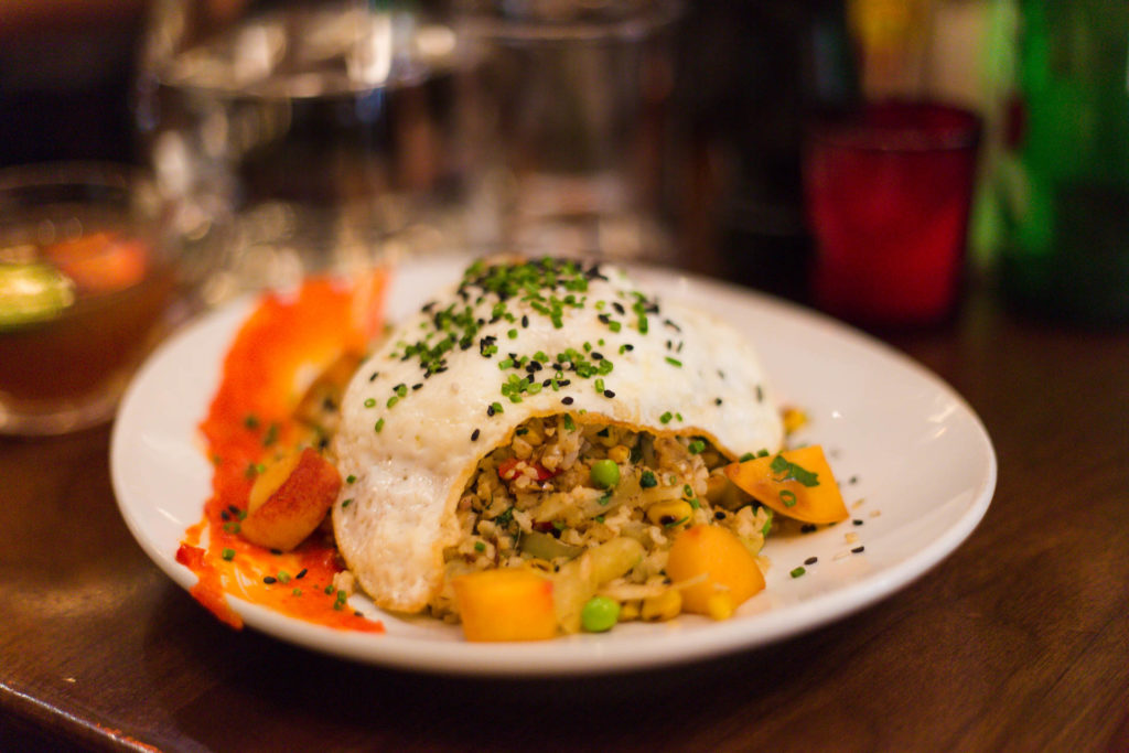 Cauliflower Fried Rice at Misfit Restaurant