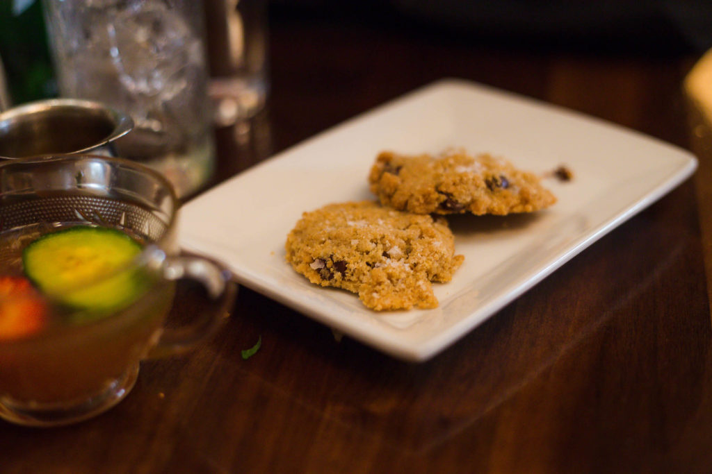 Free cookies at Misfit Restaurant