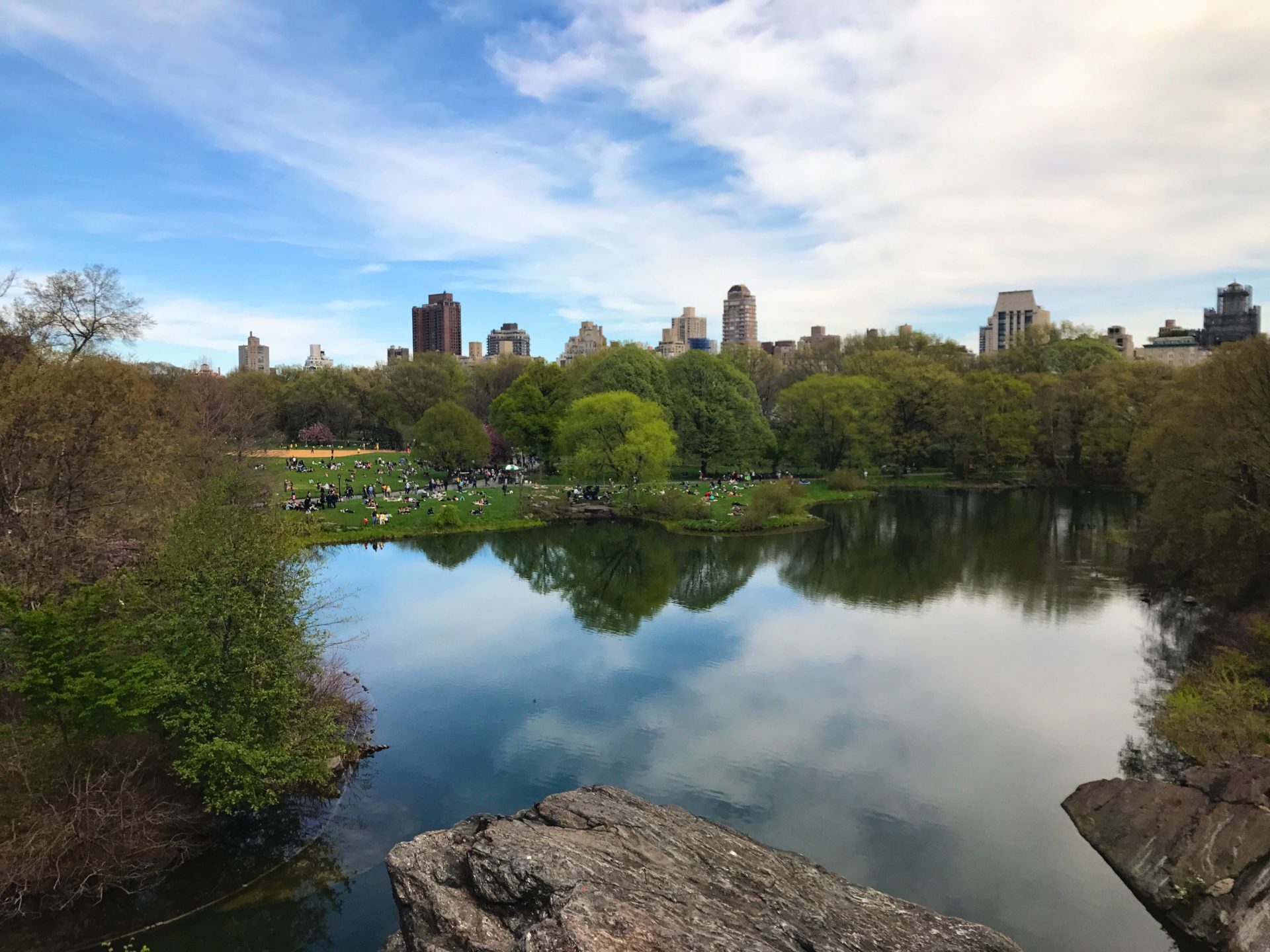 View from Central Park's Belvedere Castle