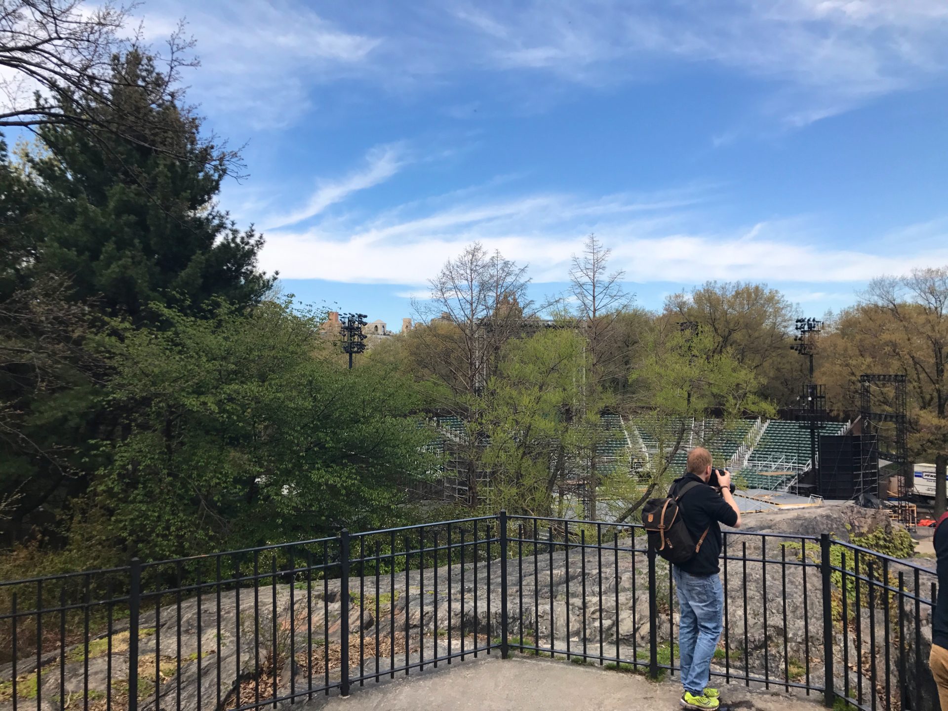 View from Central Park's Belvedere Castle