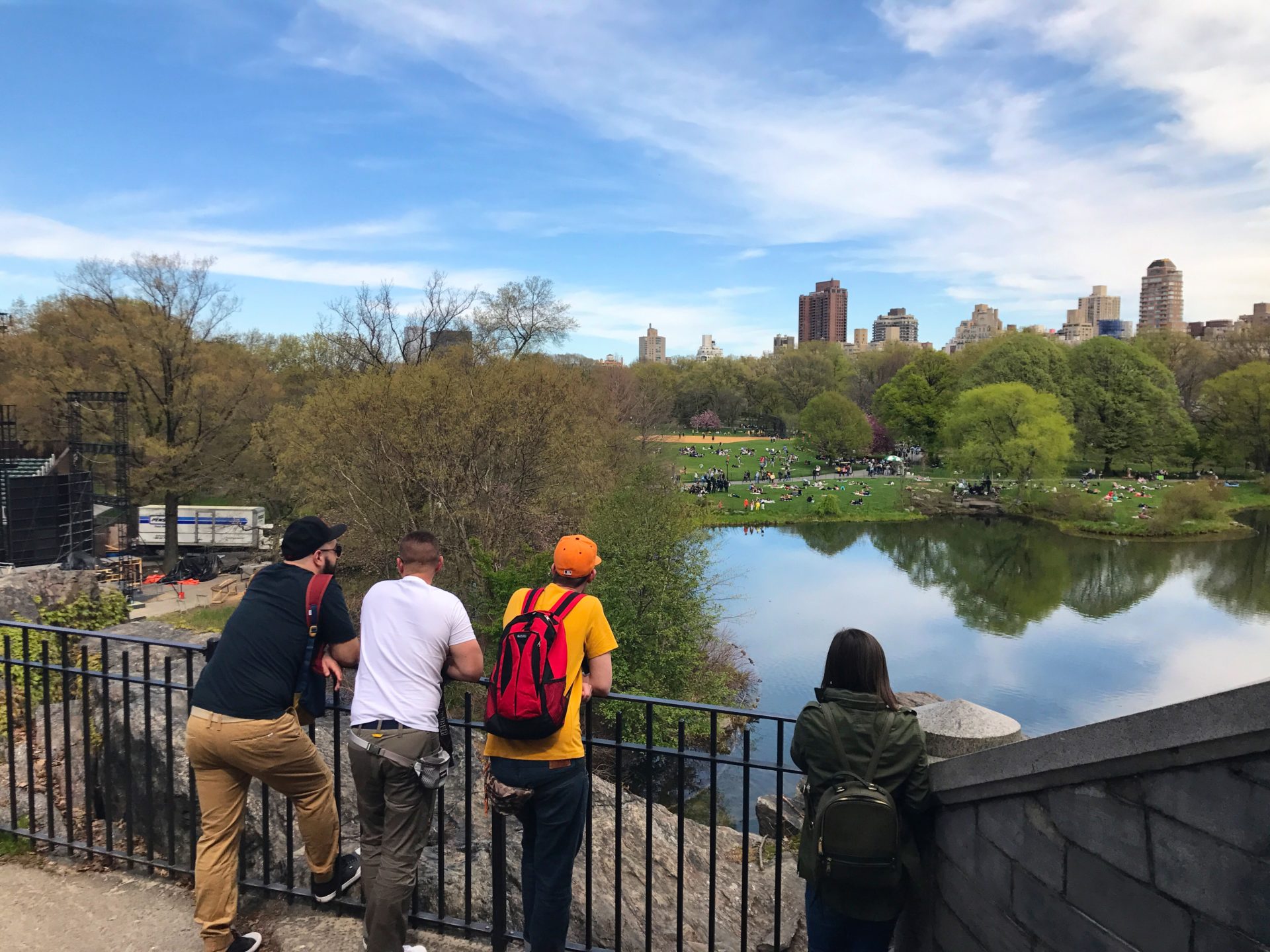 View from Central Park's Belvedere Castle