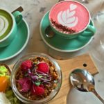 Collective Granola and Beetroot Latte at Bluestone Lane